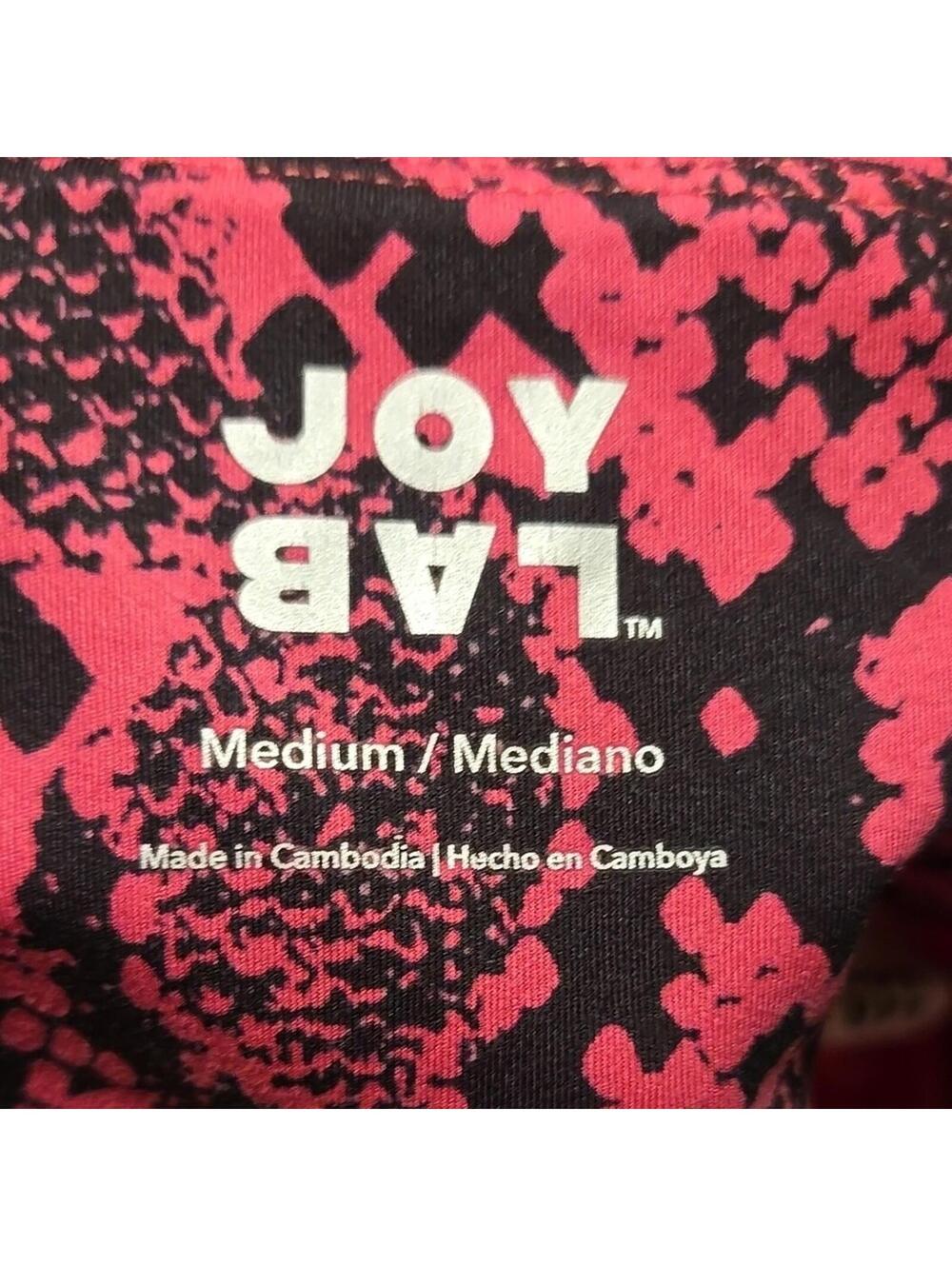 JoyLab Pink & Black Snakeskin Print Leggings Size XS - Picture 2 of 4